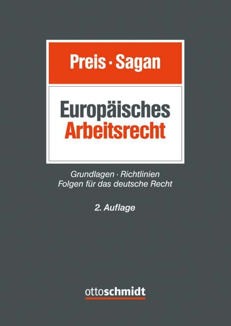 Maximilian Schmidt: Europäisches Arbeitsrecht, Buch
