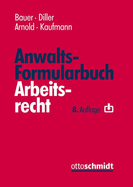 Anwalts-Formularbuch Arbeitsrecht, Buch