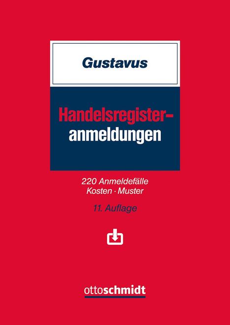 Eckhart Gustavus: Gustavus, E: Handelsregisteranmeldungen, Buch