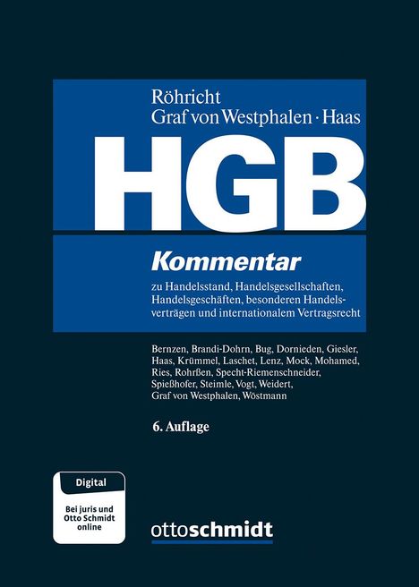 HGB, Buch