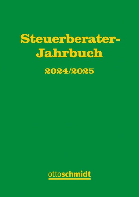 Steuerberater-Jahrbuch 2024/2025, Buch