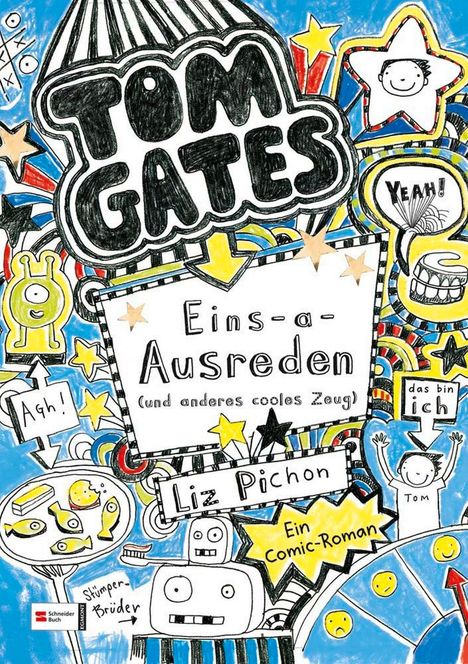 Liz Pichon: Tom Gates 02, Buch