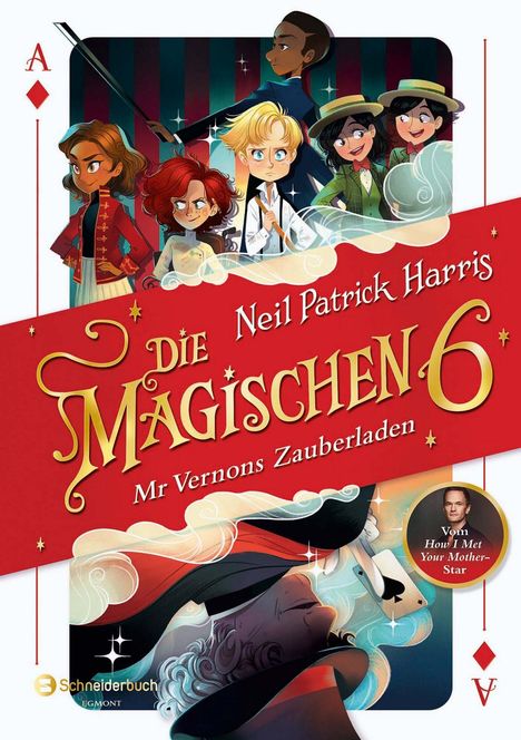 Neil Patrick Harris: Die Magischen Sechs - Mr Vernons Zauberladen, Buch