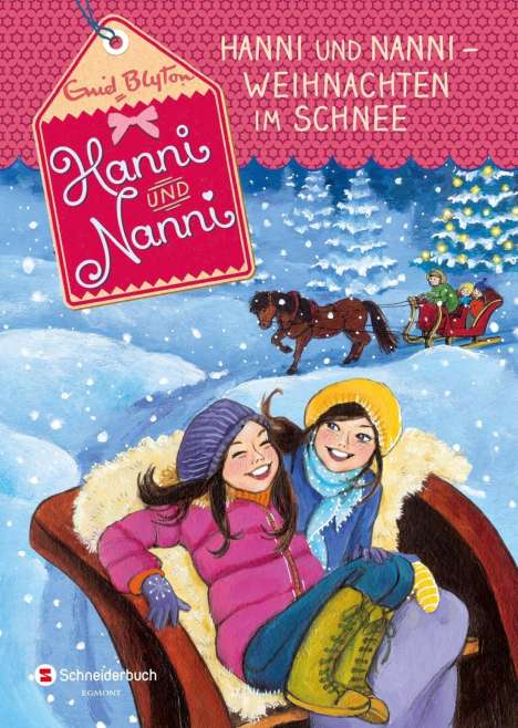 Enid Blyton: Hanni und Nanni 39: Weihnachten im Schnee, Buch