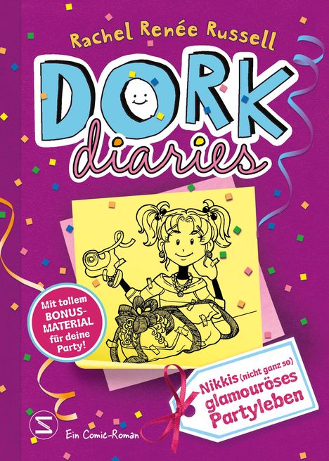 Rachel Renée Russell: DORK Diaries, Band 02: Nikkis (nicht ganz so) glamouröses Partyleben: Mit tollem Bonusmaterial für deine Party, Buch