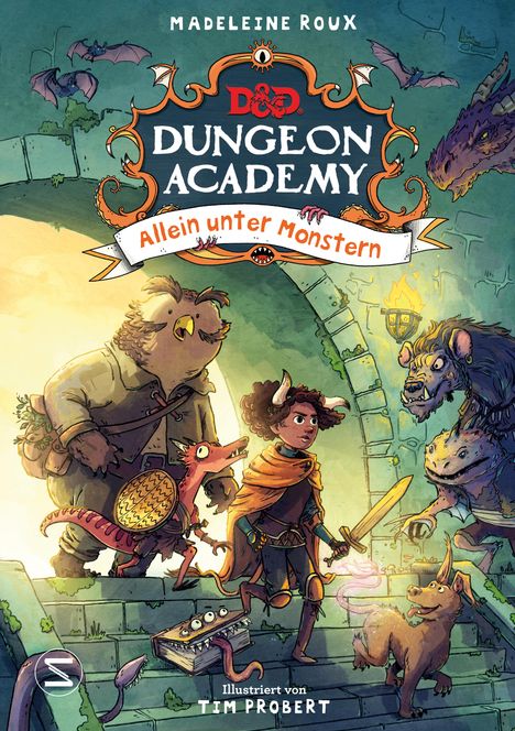Madeleine Roux: Dungeons & Dragons. Dungeon Academy - Allein unter Monstern, Buch