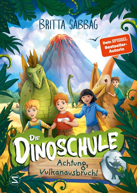 Britta Sabbag: Die Dinoschule - Achtung, Vulkanausbruch! (Band 4), Buch