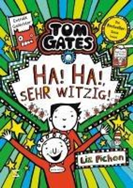 Liz Pichon: Tom Gates - Ha, ha, sehr witzig!, Buch