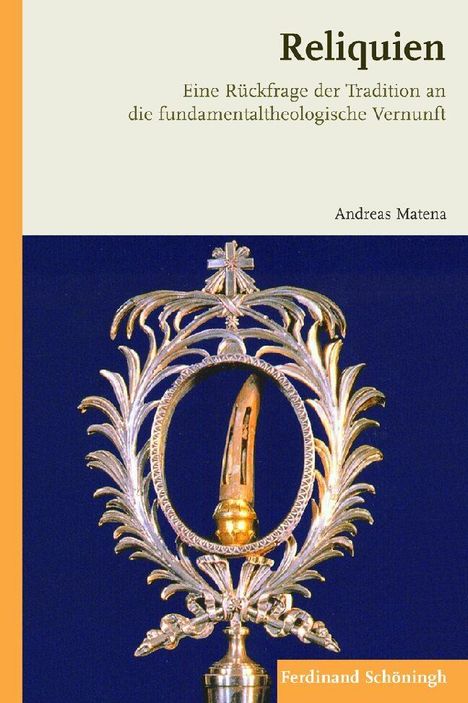 Andreas Matena: Reliquien, Buch