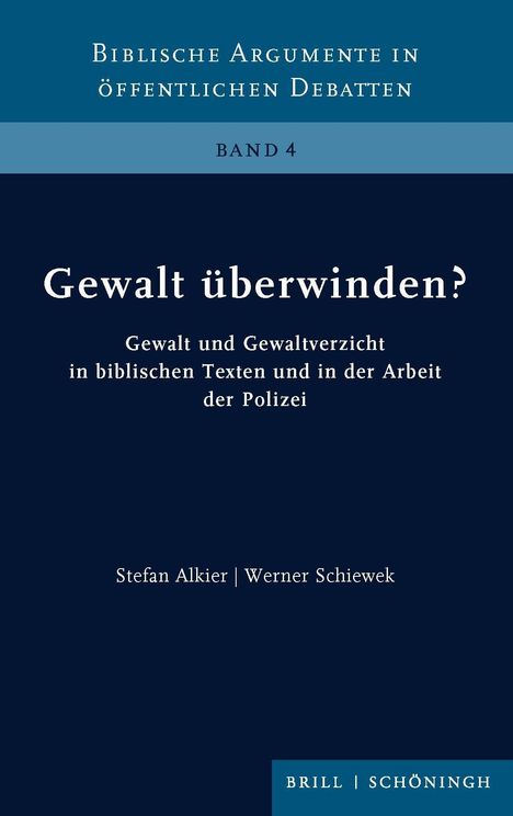Stefan Alkier: Gewalt überwinden?, Buch