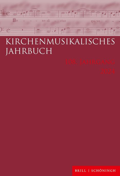 Kirchenmusikalisches Jahrbuch 108. Jahrgang 2024, Buch