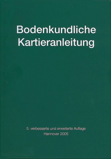 Bodenkundliche Kartieranleitung, Buch