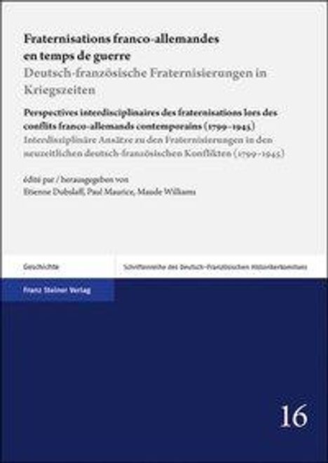Fraternisations franco-allemandes en temps de guerre / Deuts, Buch