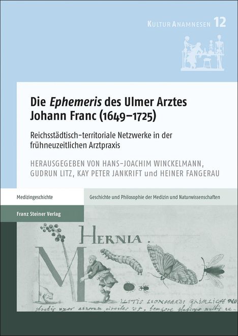 Die "Ephemeris" des Ulmer Arztes Johann Franc (1649-1725), Buch