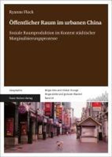 Ryanne Flock: Öffentlicher Raum im urbanen China, Buch