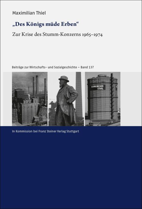 Maximilian Thiel: "Des Königs müde Erben", Buch