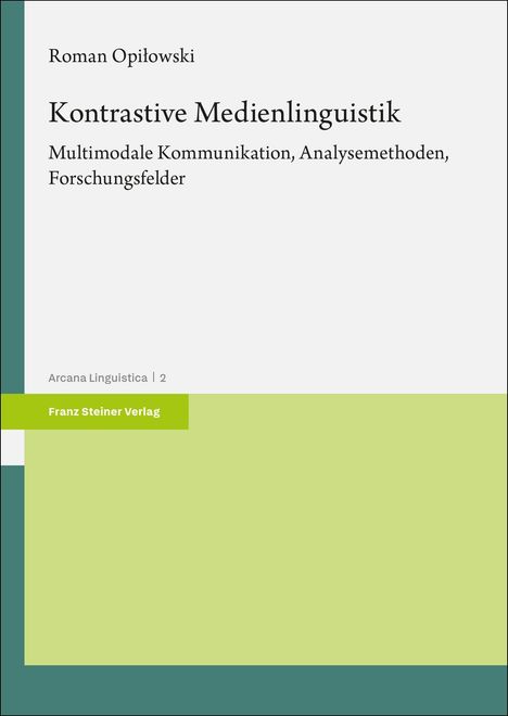 Roman Opilowski: Kontrastive Medienlinguistik, Buch