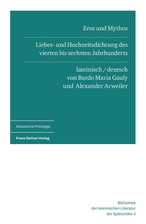 Eros und Mythos, Buch