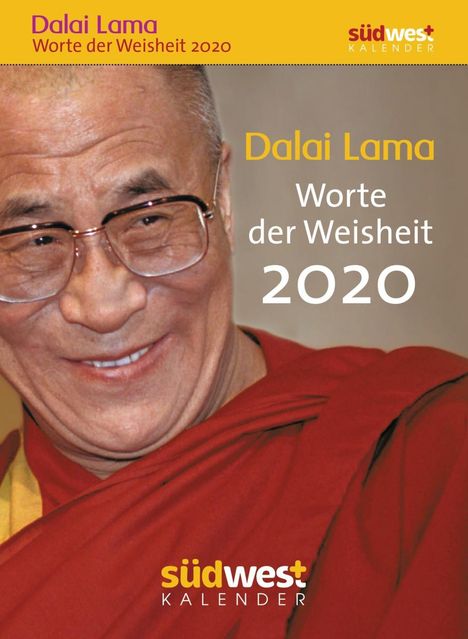 Dalai Lama - Worte der Weisheit 2020 Tagesabreißkalender, Diverse