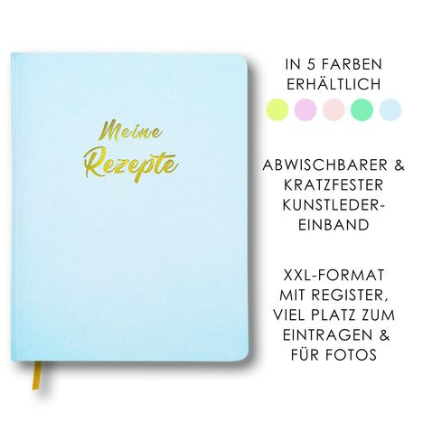 Meine Rezepte himmelblau, Diverse