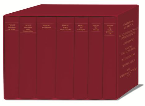Marcel Proust: Auf der Suche nach der verlorenen Zeit. Werke. Frankfurter Ausgabe, Buch