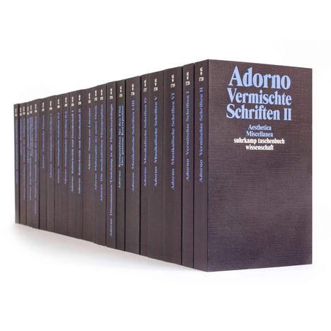 Theodor W. Adorno (1903-1969): Gesammelte Schriften in 20 Bänden, Buch