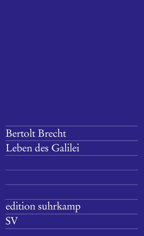 Bertolt Brecht: Leben des Galilei, Buch