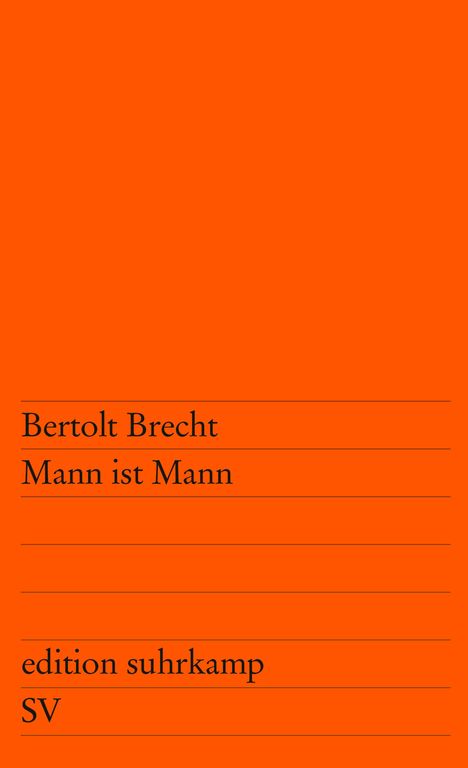 Bertolt Brecht: Mann ist Mann, Buch