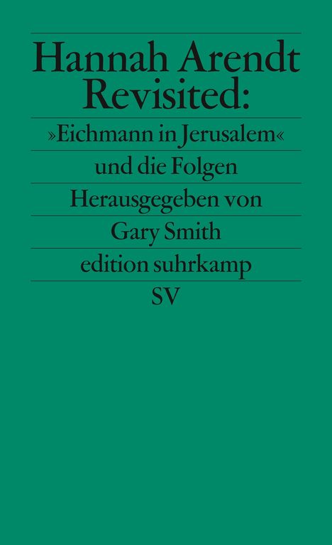 Hannah Arendt Revisited, Buch