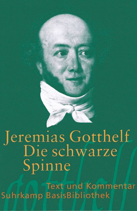 Jeremias Gotthelf: Die schwarze Spinne, Buch