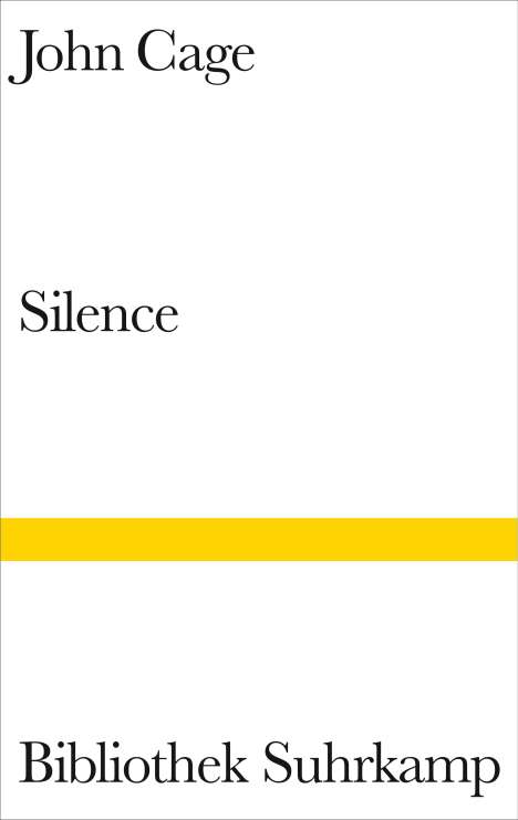 John Cage (1912-1992): Silence, Buch