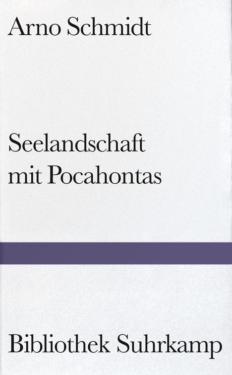 Arno Schmidt: Seelandschaft mit Pocahontas, Buch