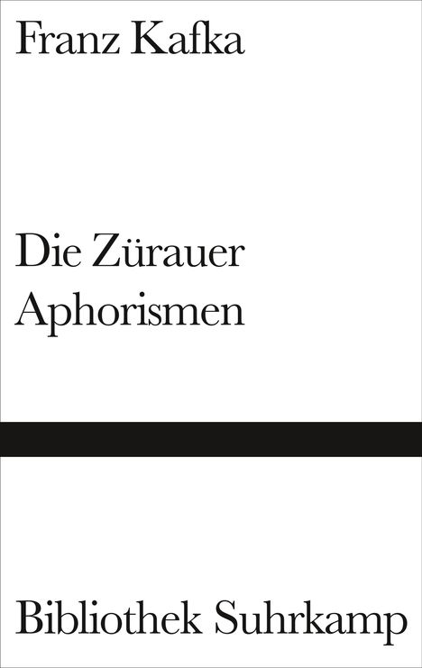 Franz Kafka: Die Zürauer Aphorismen, Buch