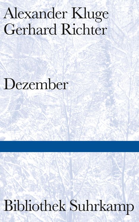 Alexander Kluge: Dezember, Buch