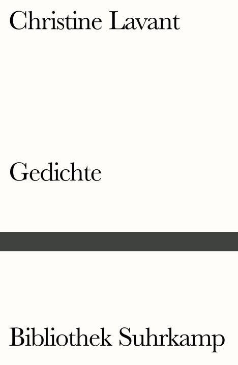 Christine Lavant: Gedichte, Buch