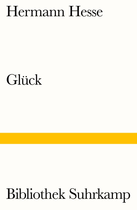 Hermann Hesse: Glück, Buch