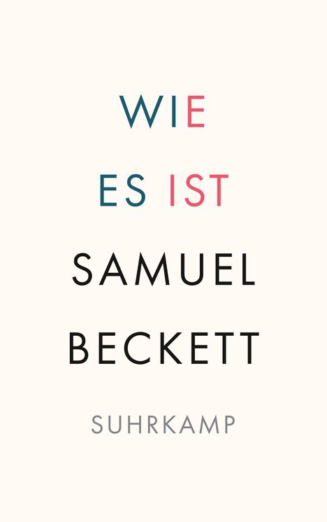 Samuel Beckett: Wie es ist, Buch