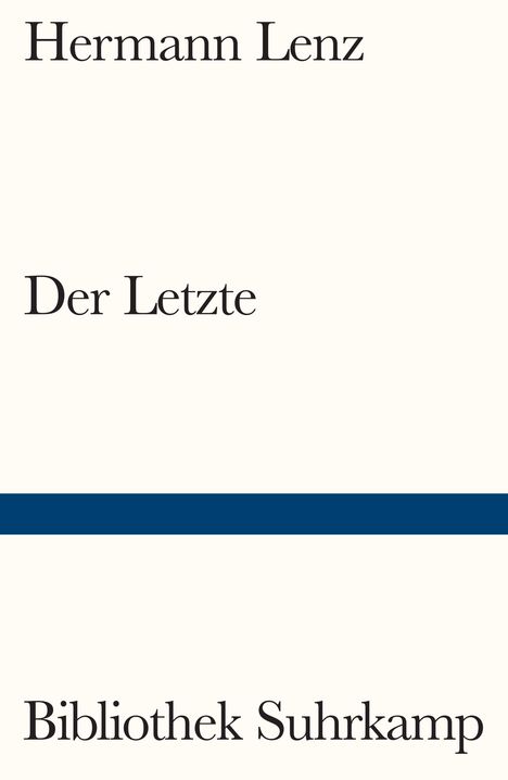 Hermann Lenz: Der Letzte, Buch