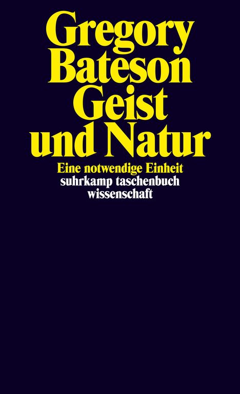 Gregory Bateson: Geist und Natur, Buch
