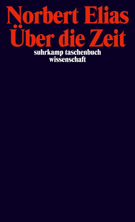 Norbert Elias: Über die Zeit, Buch
