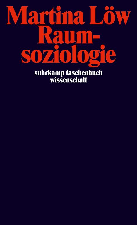 Martina Löw: Raumsoziologie, Buch