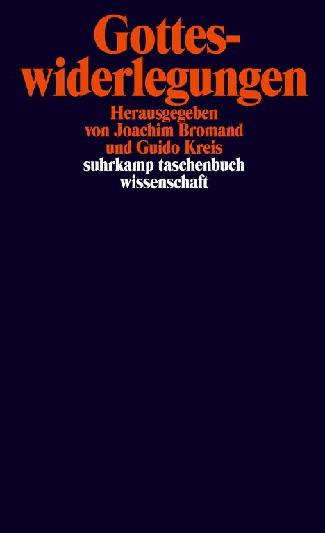 Gotteswiderlegungen, Buch