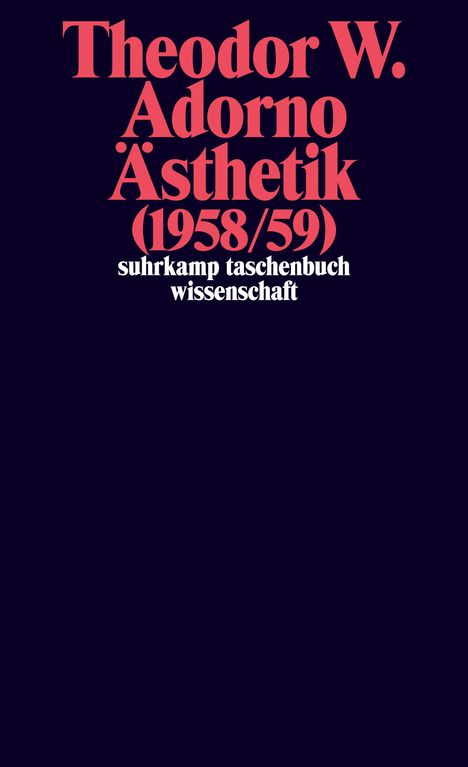 Theodor W. Adorno (1903-1969): Nachgelassene Schriften. Abteilung IV: Vorlesungen, Buch