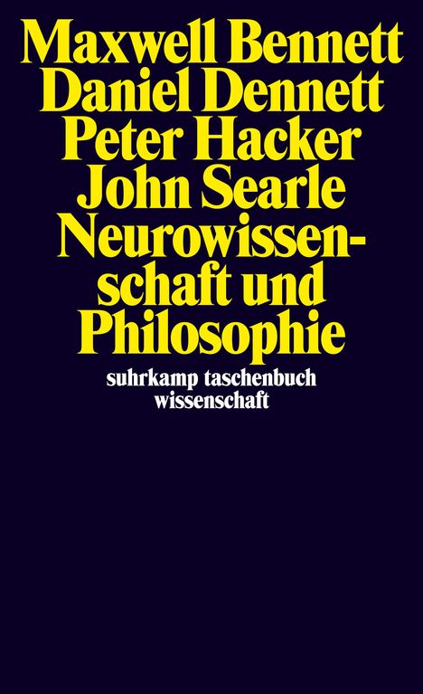 Maxwell Bennett: Neurowissenschaft und Philosophie, Buch