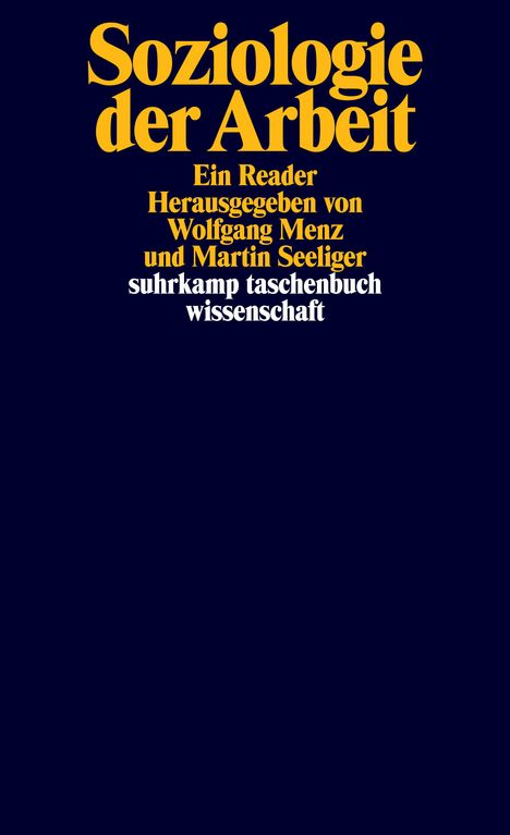 Soziologie der Arbeit, Buch