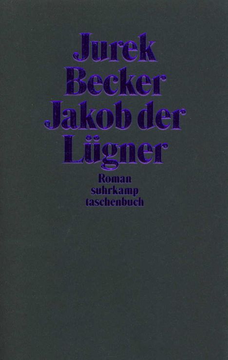 Jurek Becker: Jakob der Lügner, Buch