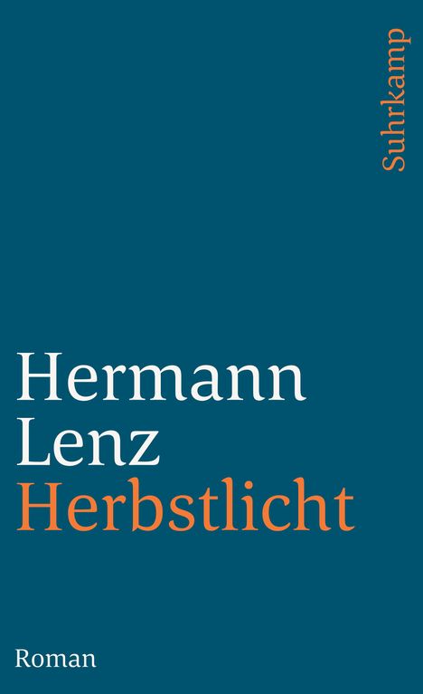 Hermann Lenz: Herbstlicht, Buch