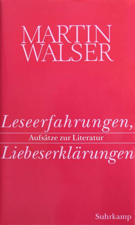 Martin Walser: Werke in zwölf Bänden., Buch