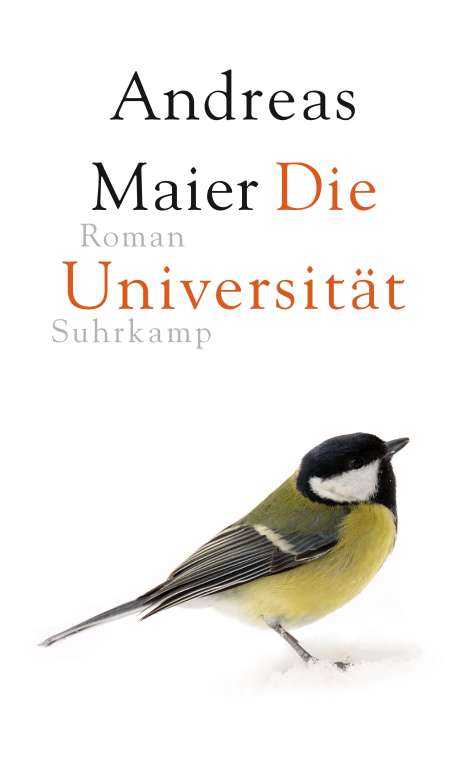 Andreas Maier: Die Universität, Buch