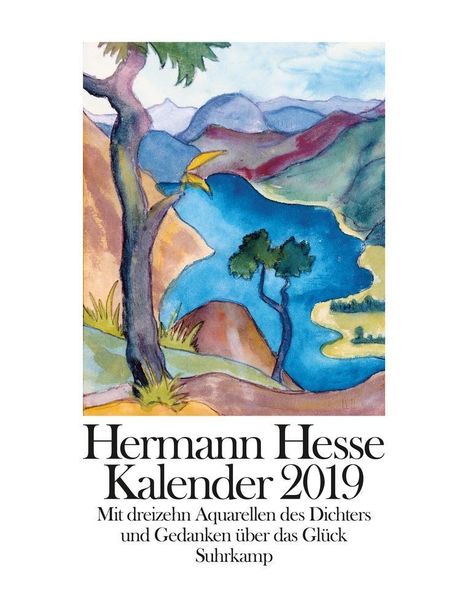 Hermann Hesse: Hermann Hesse Kalender 2019, Diverse